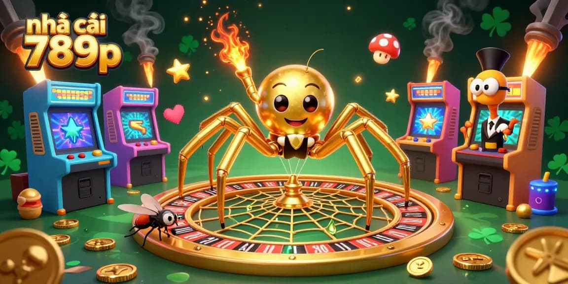 Bet on exciting games at nhà cái 789p with a vibrant casino illustration showcasing thrilling gameplay.