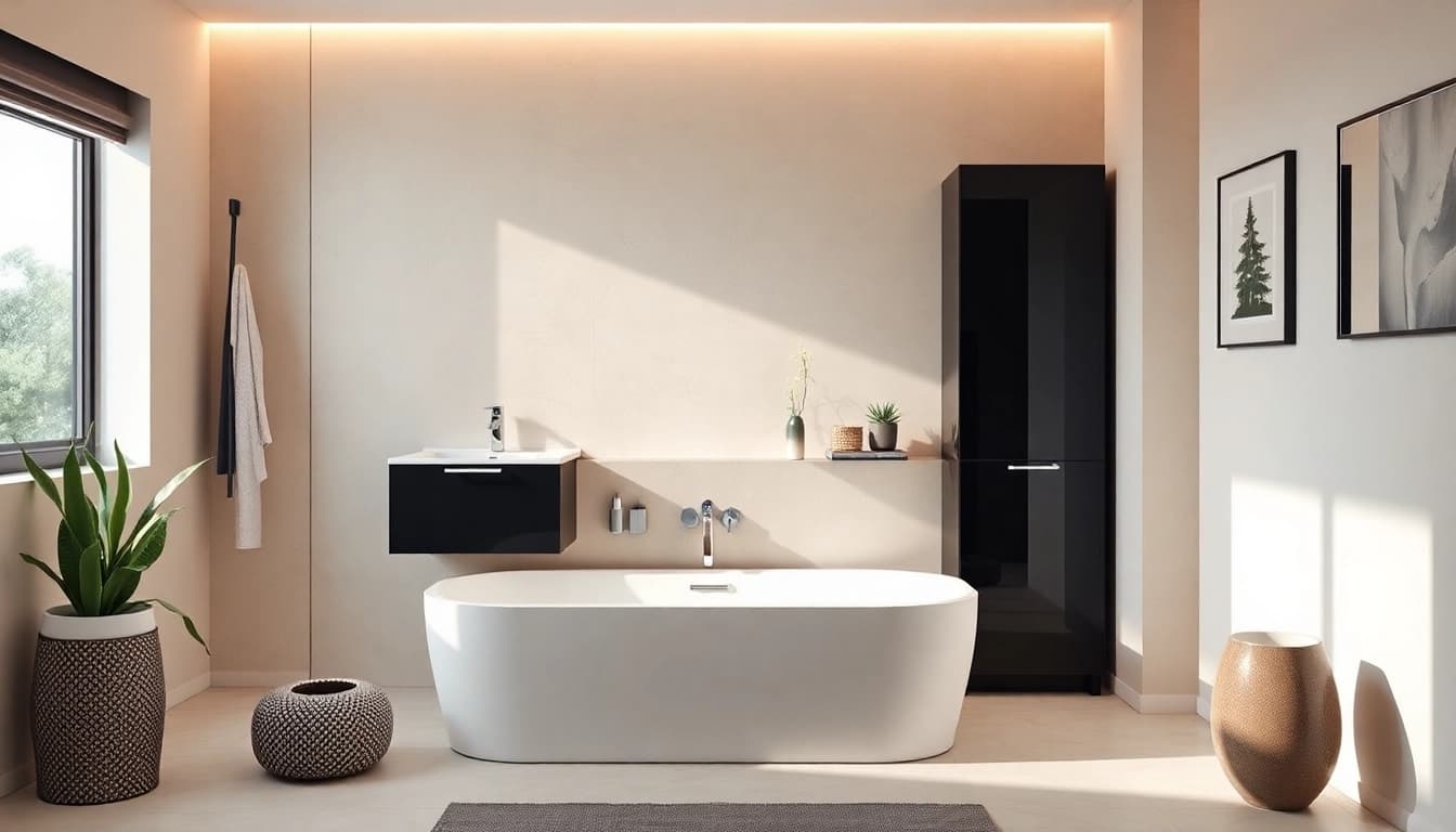 Erleben Sie mit der Sonni Sanitär Duschkabine modernen Komfort und Eleganz in Ihrem Badezimmer.