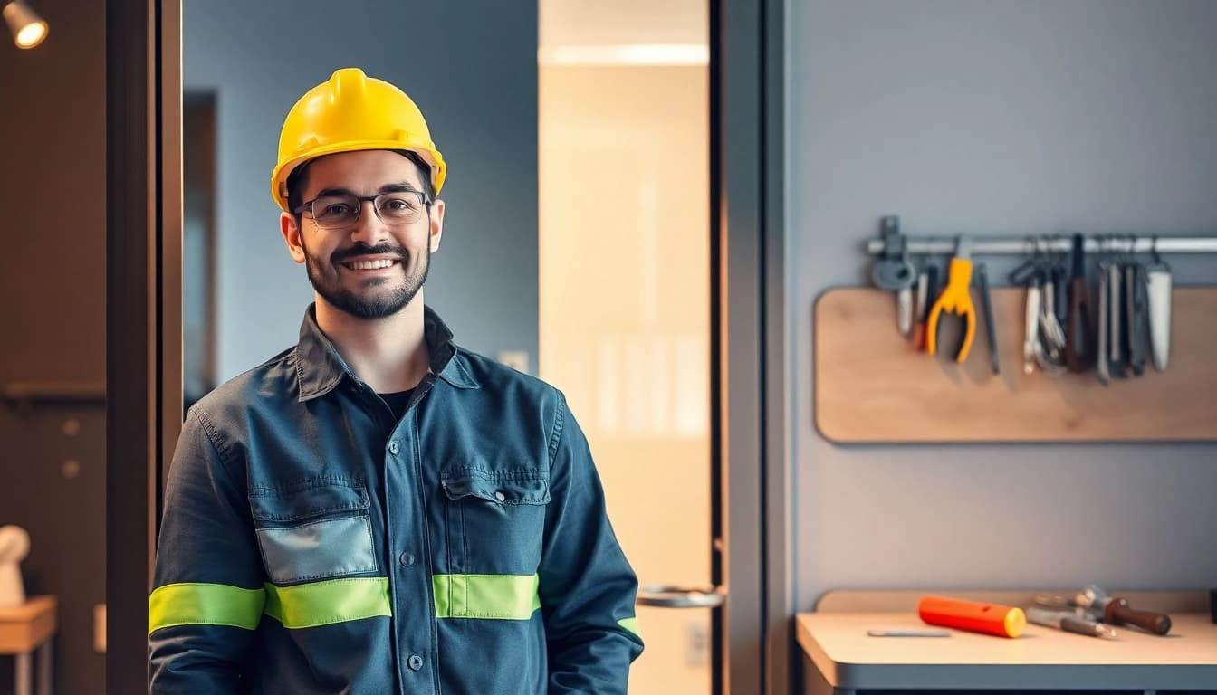 Professioneller Schlüsseldienst Berlin öffnet eine Tür sicher und schnell.