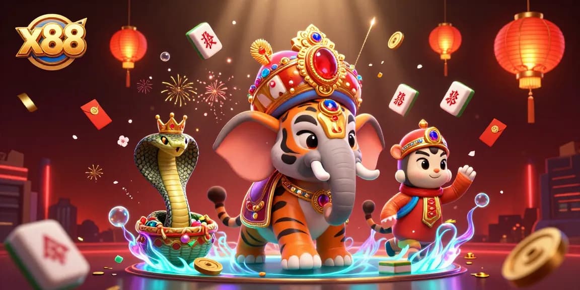 x88 features a vibrant casino-themed illustration showcasing excitement and thrilling gameplay elements