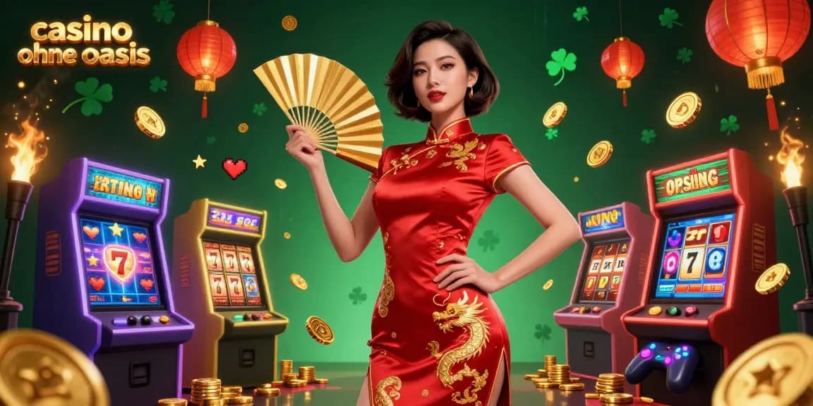 Experience exciting gaming with casino ohne oasis featuring vibrant illustrations and slot elements.