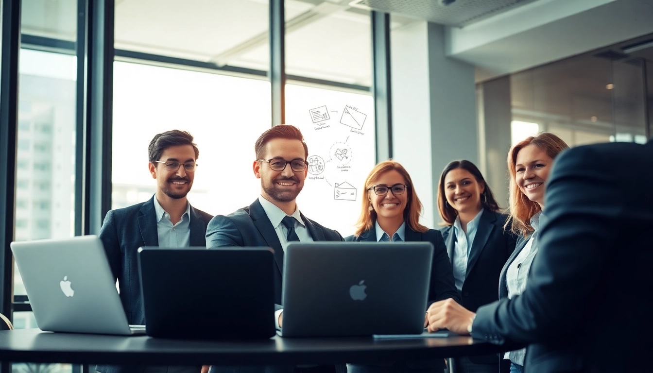 Professionelle Headhunter im Büroarbeit unterstützen Unternehmen im Headhunter Vertrieb bei der Suche nach talentierten Führungskräften.