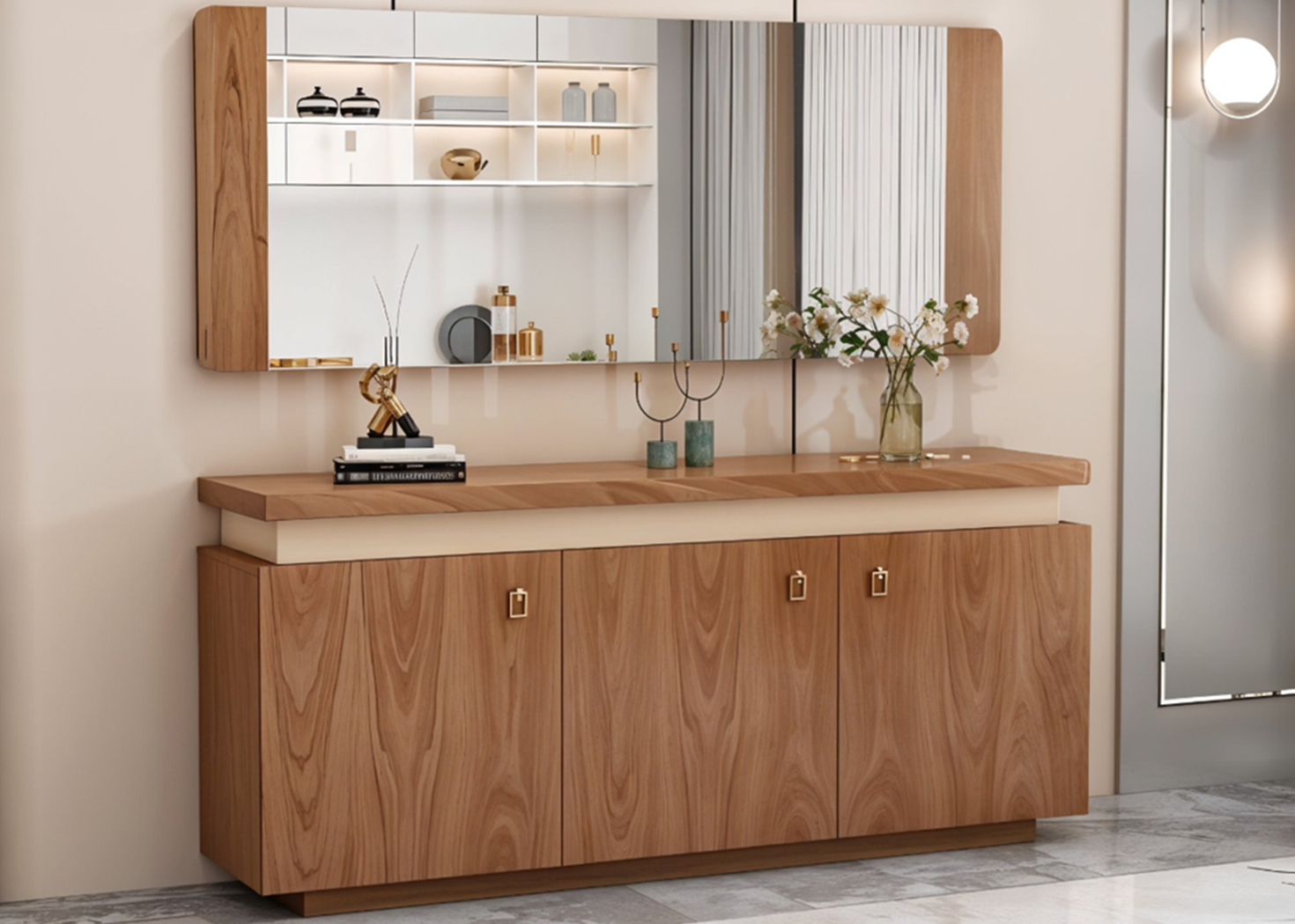 Elegante Badspiegel: Funktionen und Design des sonni spiegel