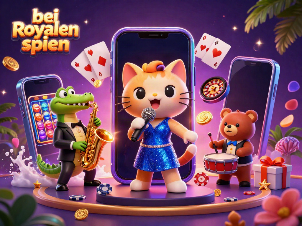 Bei Royalen Spielen erleben Sie faszinierende Casino-Atmosphäre mit einzigartigen Charakteren.