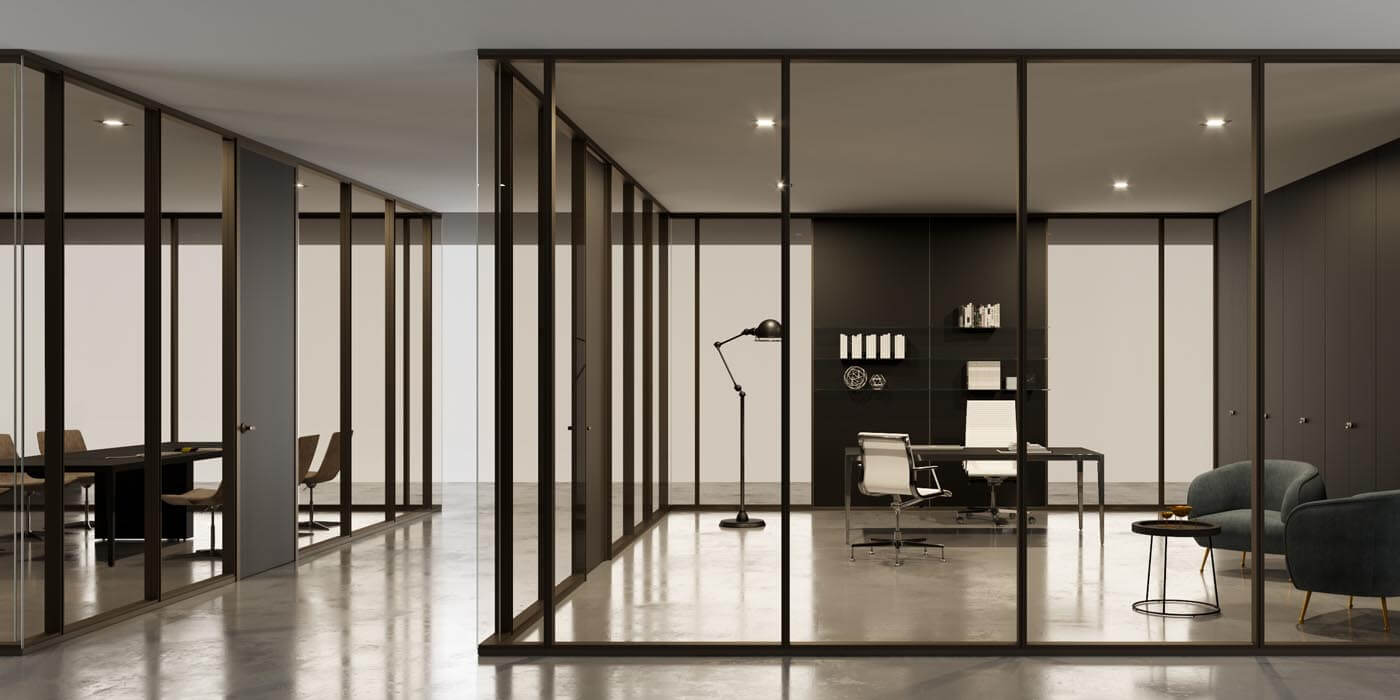 Studio 30: Glastrennwände und Raumteiler für eine harmonische und offene Atmosphäre in Ihren Geschäftsräumen