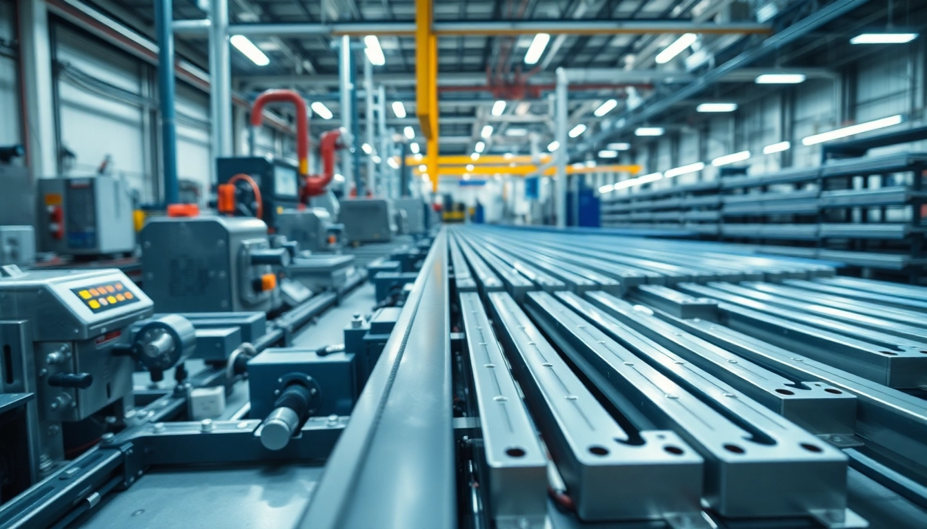 Hochwertige Drawer Slides Manufacturer-Produktion in einer modernen Fertigungsumgebung.