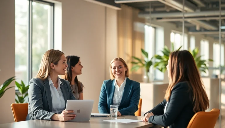 Beratungssitzung mit Experten für Unternehmensberatung Berlin, die innovative Strategien entwickeln.