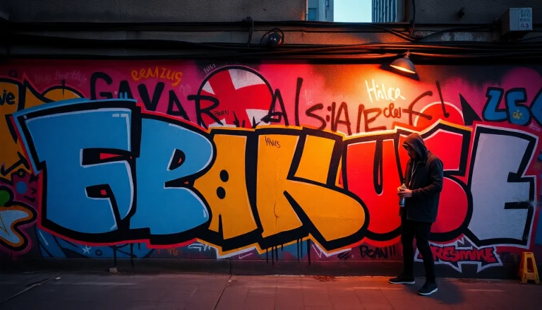 Erlebe beeindruckende Graffiti Frankfurt, wo urbane Kunst lebendig wird und kreative Talente sichtbar sind.