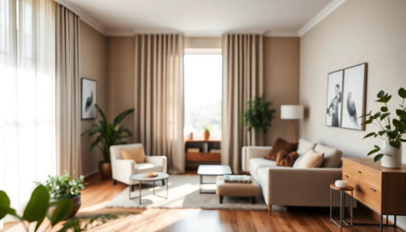 Entdecken Sie das stilvolle Plissee auf Maß, das harmonisch in den Raum integriert ist und sanftes Licht filtert.