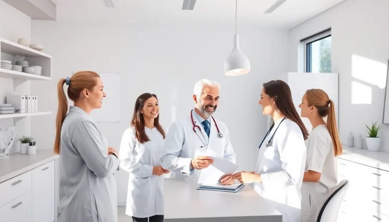 Headhunter Zahnmedizinische Fachangestellte fördern qualifizierte Angestellte in einer modernen Zahnarztpraxis.