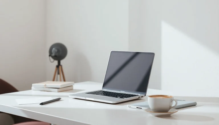 Beispiel für ansprechendes Webdesign für Coaches mit minimalistischem Stil.