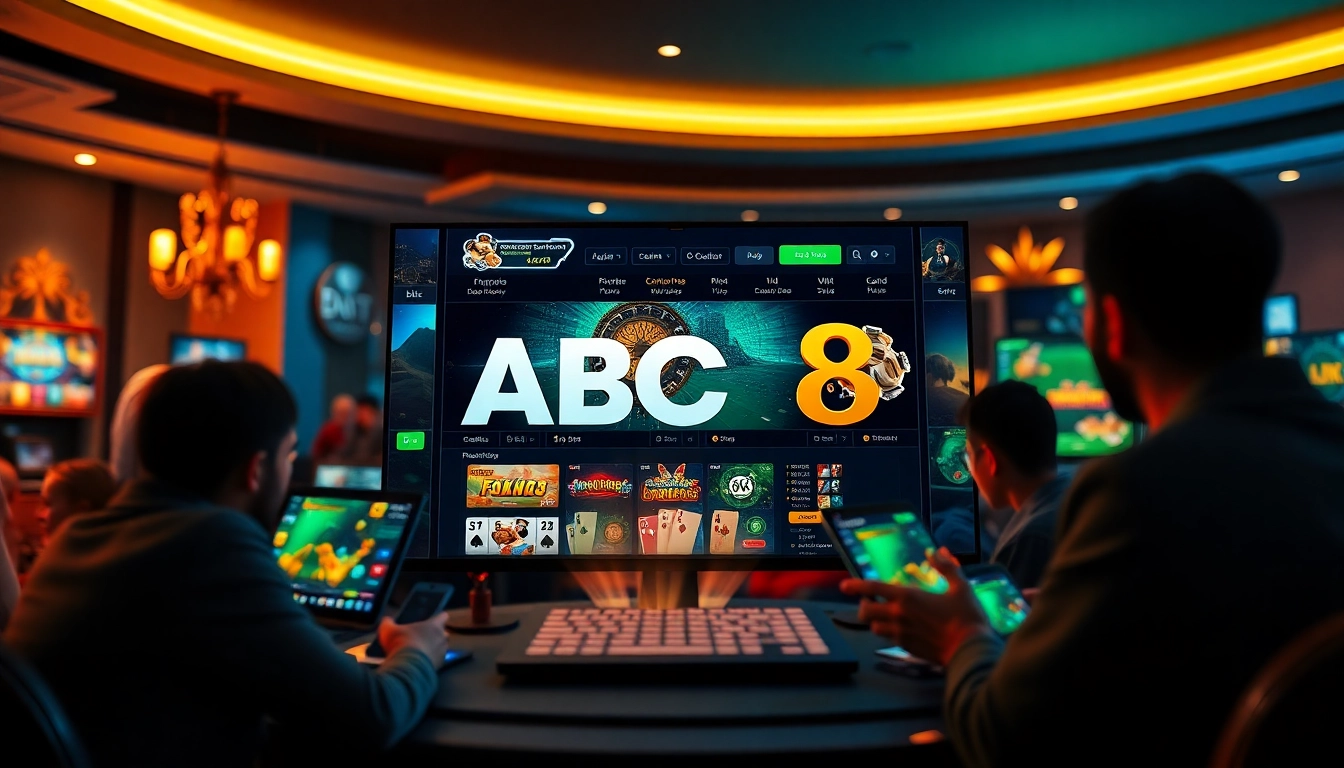 Exciting online gaming experience showcasing game abc8 with vibrant interface and interactive elements.