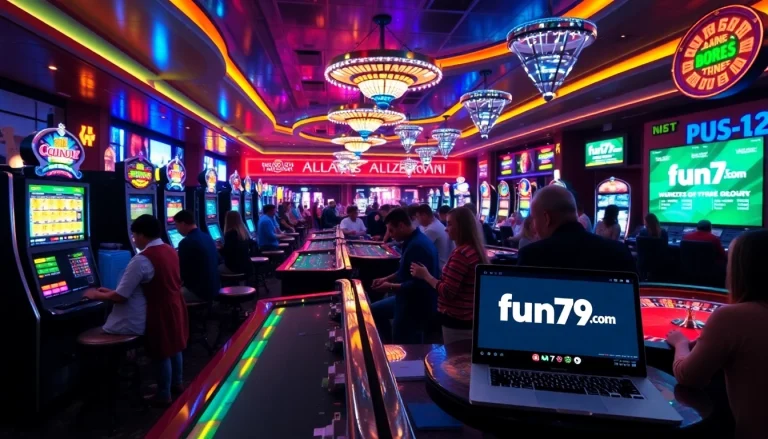 Enjoy thrilling games at fun79 com with excitement at vibrant casino tables.