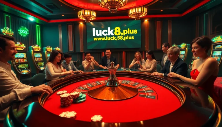 Experience high-stakes excitement at https://luck8.plus/ with vibrant roulette and poker action.