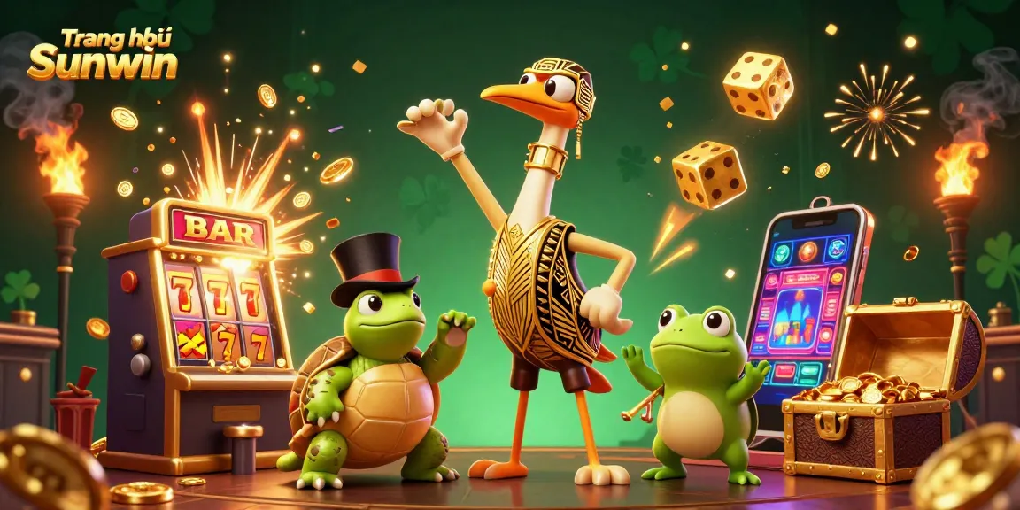 Spin your luck at Trang chủ Sunwin with exciting casino games and vibrant 3D characters.